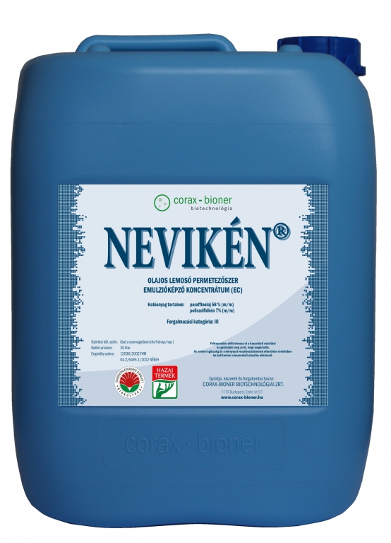 Nevikén® olajos lemosó permetezőszer